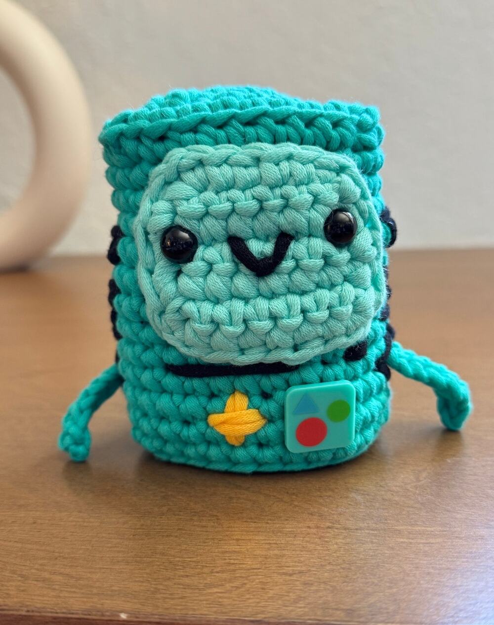 *Pre-made Plushie* Woobles Cartoon Network Adventure Time BMO Collectible Toy
